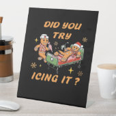 Heb je geprobeerd om het te laten rijpen, Nurse Ch Reclamebord Met Voetstuk (Insitu)