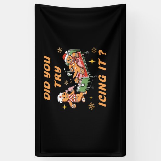 Heb je geprobeerd om het te laten rijpen, Nurse Ch Spandoek (Verticaal)