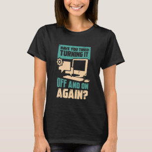 Heb je geprobeerd om opnieuw een apparaat uit te s t-shirt