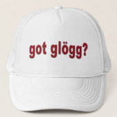 Heb je glogg? Funny Scandinavian Trucker Pet (Voorkant)