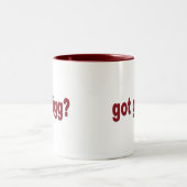 Heb je glogg? Funny Scandinavian Tweekleurige Koffiemok (Center)