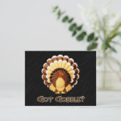 Heb je Gobble? Uitnodiging (Staand voorkant)