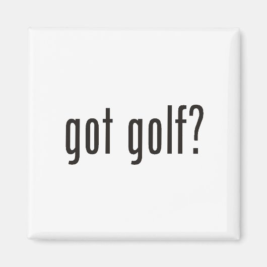 Heb je golf? magneet (Voorkant)