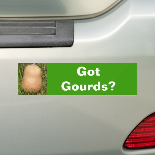 Heb je Gourds? Bumpersticker (Op auto)