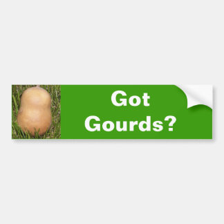Heb je Gourds? Bumpersticker