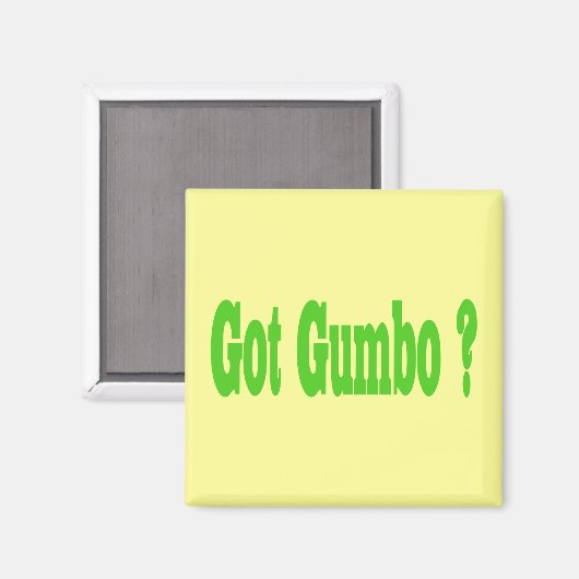 Heb je Gumbo? Magneet (Voorkant / Achterkant)
