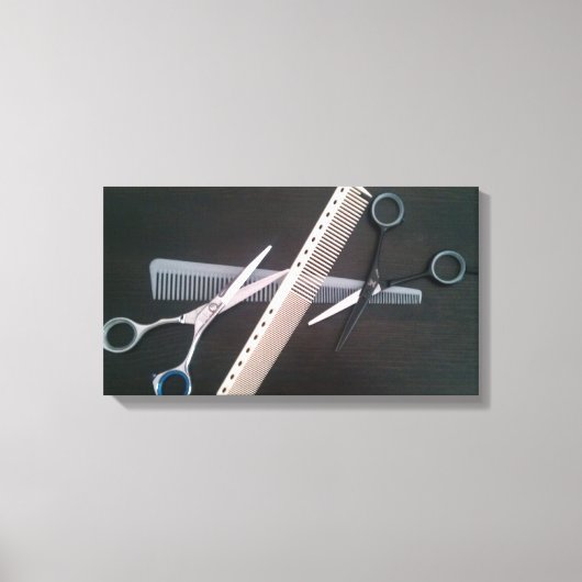 HEB JE HAAR?? CANVAS AFDRUK (Voorkant)