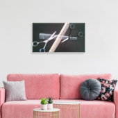 HEB JE HAAR?? CANVAS AFDRUK (Insitu (Woonkamer))