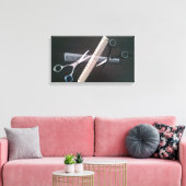 HEB JE HAAR?? CANVAS AFDRUK (Insitu (Woonkamer))