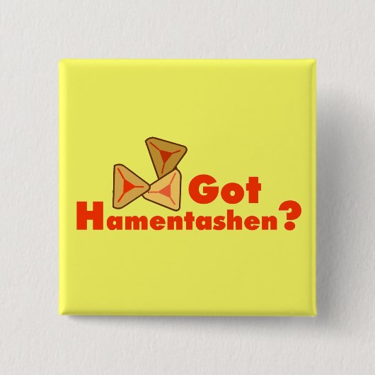 Heb je Hamentashen? Button (Voorkant)