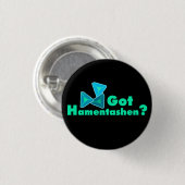Heb je Hamentashen? Knopen Ronde Button 3,2 Cm (Voorkant /achterkant)
