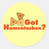 Heb je Hamentashen? Stickers (Voorkant)