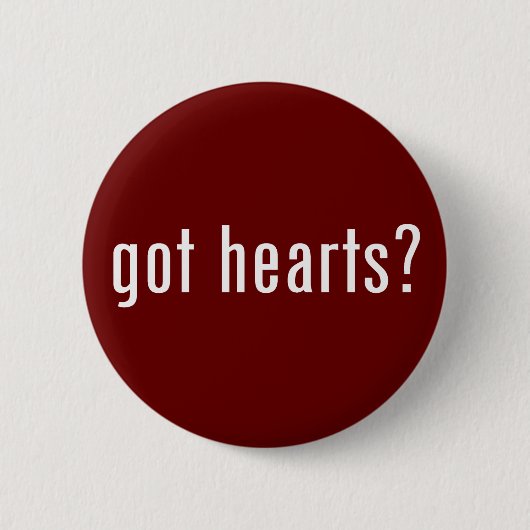 Heb je hart? ronde button 5,7 cm (Voorkant)