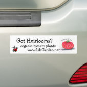 Heb je Heirlooms? Bumpersticker (Op auto)