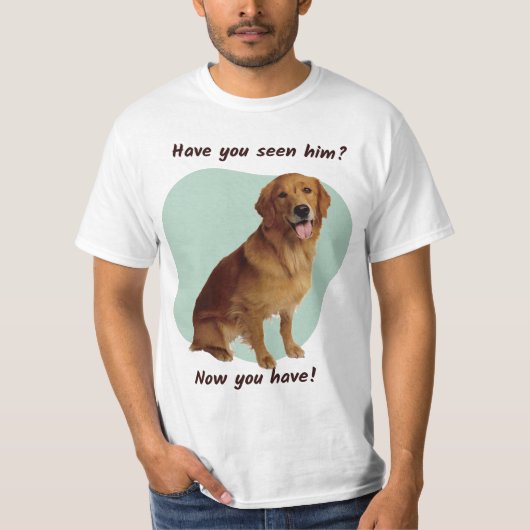 Heb je hem gezien? t-shirt (Voorkant)