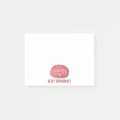 Heb je hersenen? post-it® notes (Voorkant)