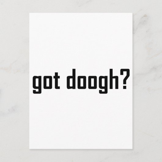 Heb je het? briefkaart (Voorkant)