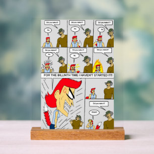 Heb je het gehaald? acryl bord