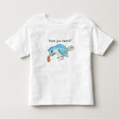 Heb je het gehoord? kinder shirts (Voorkant)