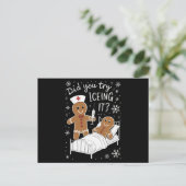 Heb je het geprobeerd met een kerstkoekje van scho feestdagenkaart (Staand voorkant)