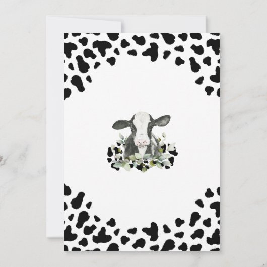 Heb je het Moos Baby shower al gehoord? Kaart (Achterkant)