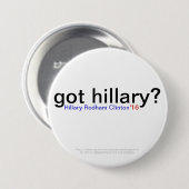 Heb je hillary? Hillary Rodham Clinton '16 Ronde Button 7,6 Cm (Voorkant /achterkant)