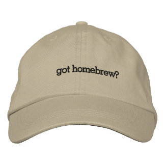 Heb je Homebrew? Geborduurde Pet