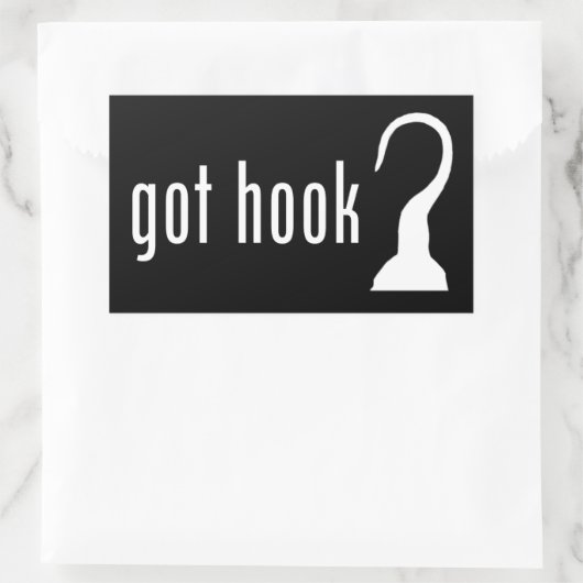 Heb je Hook? Stickers (Tas)