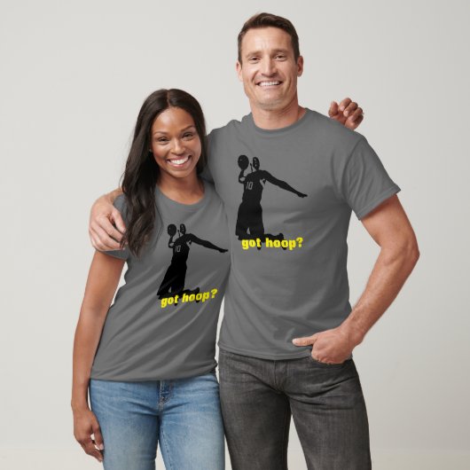 Heb je Hoop? Basketbal grijs T-shirt (Unisex)