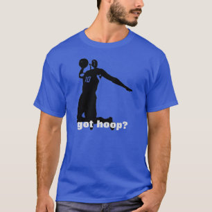 Heb je Hoop? Basketbal T-shirt - Deep Royal Blauw