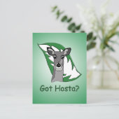 Heb je Hosta? Briefkaart (Staand voorkant)