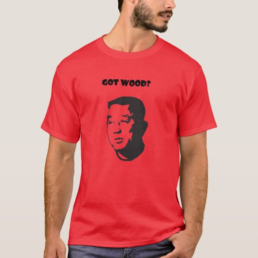 Heb je hout? t-shirt (Voorkant)