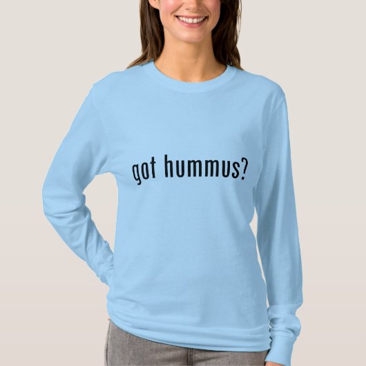 Heb je hummus? t-shirt (Voorkant)