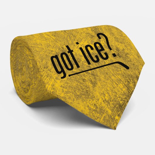 Heb je Ice? stropdas (Opgerold)