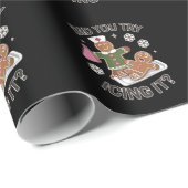Heb je Icing It School Nurse Christmas PICU geprob Cadeaupapier (Rol Hoek)