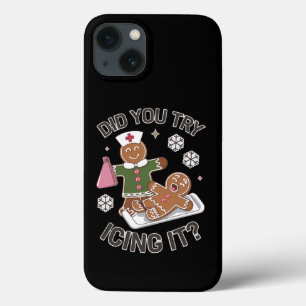 Heb je Icing It School Nurse Christmas PICU geprob Case-Mate iPhone Case