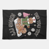 Heb je Icing It School Nurse Christmas PICU geprob Theedoek (Horizontaal)