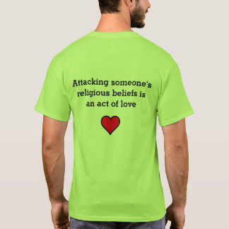 Heb je iemand laten twijfelen aan hun geloof vanda t-shirt