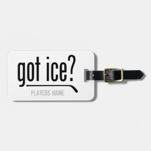 Heb je ijs? (hockey) bagagelabel