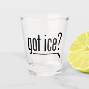 Heb je ijs? (hockey) shot glas