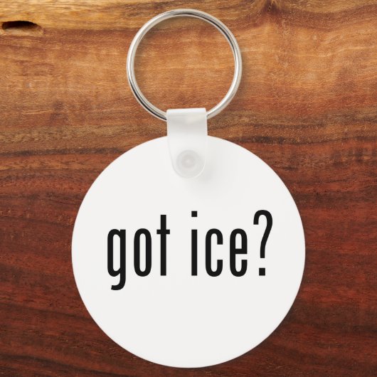 Heb je ijs? sleutelhanger (Voorkant)