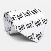 Heb je ijs? stropdas (Opgerold)