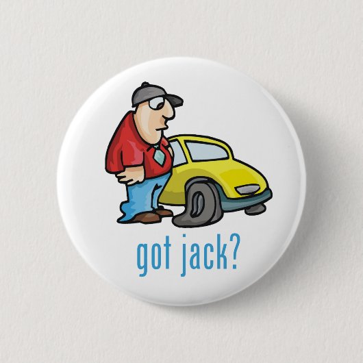 Heb je Jack? Knoop Ronde Button 5,7 Cm (Voorkant)