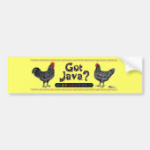 Heb je Java? Bumpersticker (Voorkant)