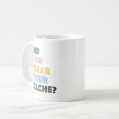 Heb je je cache leeggemaakt? Keramische koffie Mok (Voorkant links)