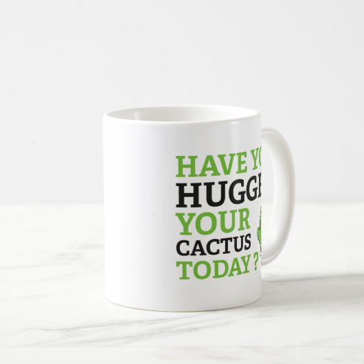 Heb je je Cactus vandaag opgejaagd? KoffieMok (Voorkant rechts)