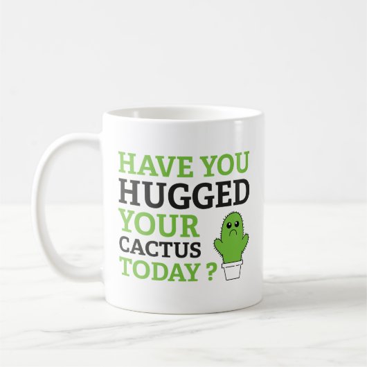Heb je je Cactus vandaag opgejaagd? KoffieMok (Links)
