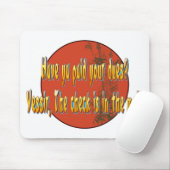 Heb je je geld betaald? muismat (Met muis)