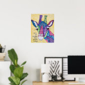 Heb je je Giraffe vandaag Poster opgehangen? (Thuiskantoor)