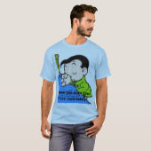 Heb je je kniepost gedaan? t-shirt (Voorkant volledig)